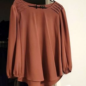 XL OLM three quarter sleeve blouse